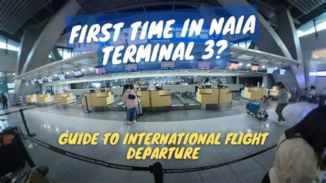 NAIA Terminal 3 International Departures .